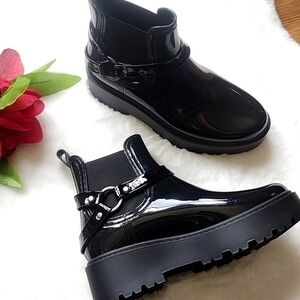 Zodiac Black Combat Boots